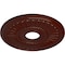 Ekena Millwork Melonie Ceiling Medallion (Fits Canopies up to 6 3/8"), 16"OD x 3 5/8"ID x 3/4"P, Brushed Mahogany CM16MLBMF - alternate 2